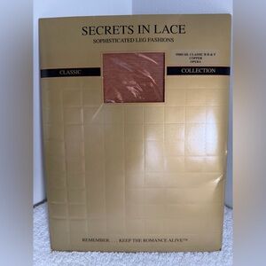 Secrets in Lace Classic Reinforced Heel & Toe